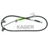KAGER 19-6519 Cable, parking brake